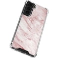 thumbnail image 2 of Skinit Marble Pink Marble Galaxy S22 Plus Clear Case, 2 of 4