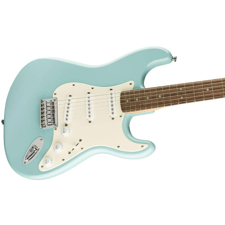 Squier Bullet Stratocaster HT Electric Guitar (Tropical Turquoise