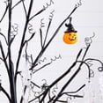 thumbnail image 2 of Nearly Natural Pre-Lit Halloween Skulls and Pumpkins Artificial Twig Tree - 5' - LED Lights, 2 of 4