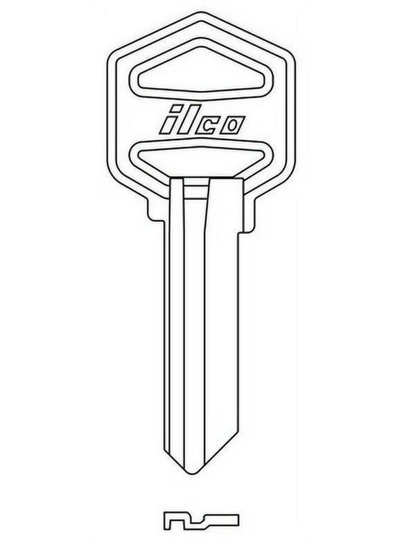 EZ1-KW1 Key Blank Fits Some Kwikset Type Imports. Sold in Cases Of 10, Each