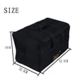 thumbnail image 4 of Impermeable Oxford Tela Bolsa de Almacenamiento Caja Suave Caja de Tambor con Asa de Correa Negro, 4 of 9