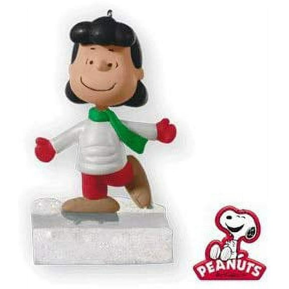 QRP4743 Lucy on Ice 2010 Hallmark Miniature Keepsake Ornament