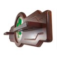 thumbnail image 2 of English Tudor Notre Dame Fighting Irish Shamrock Eight Stick Pool Cue Rack, 2 of 3