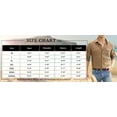 thumbnail image 5 of JGNGSHN Men's Cotton Linen Button Down Shirts 2025 Lightweight Summer Shirt Long Sleeve Work Coat Solid Color Clothes with Pockets, 5 of 6