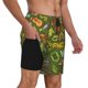 thumbnail image 2 of Fotbe Camping 1 Traje de Baño para Hombre – Shorts de Natación de Secado Rápido con Forro y Bolsillos-Large, 2 of 6