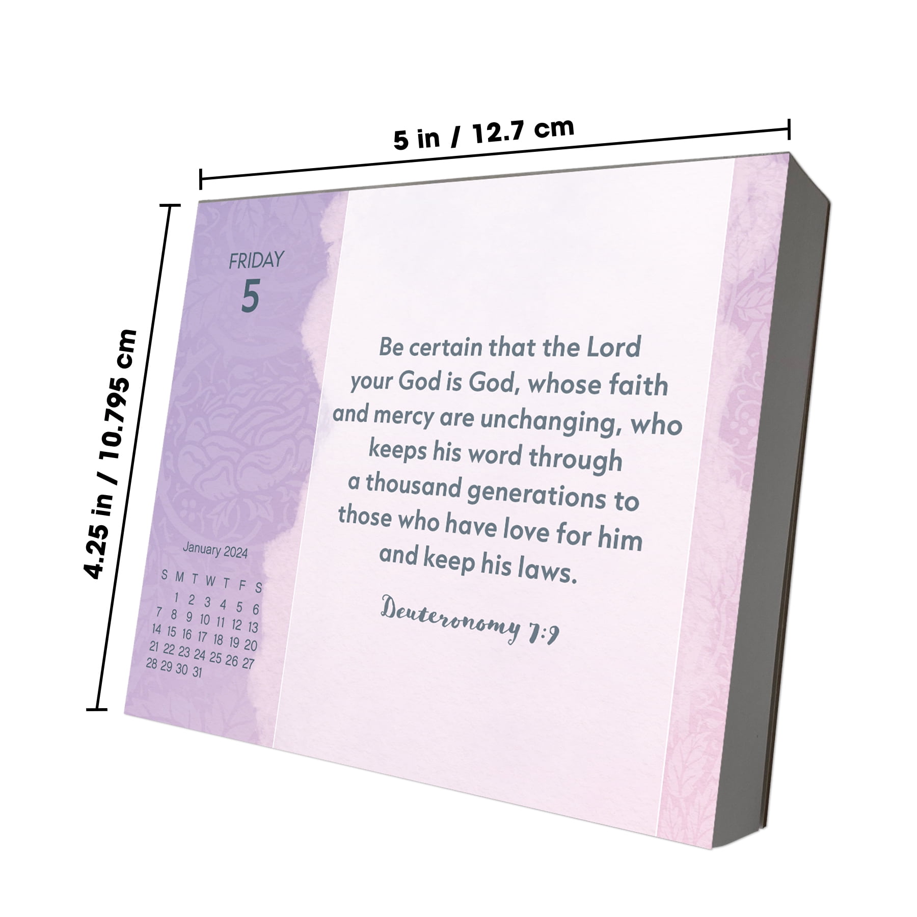 2024 Bible Verses Box Calendar