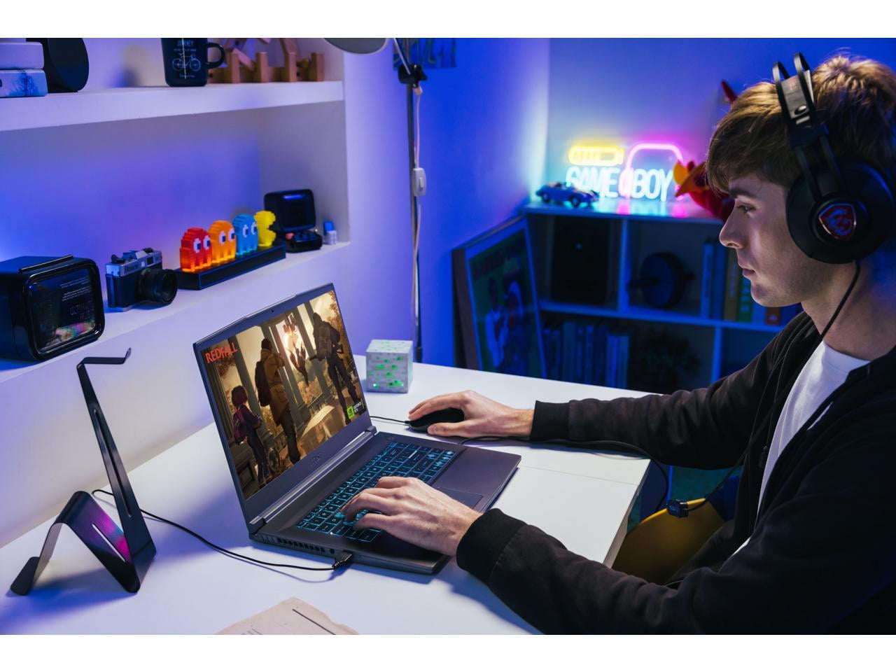 MSI - 15.6" GeForce RTX 4060 Laptop GPU - AMD Ryzen 9 8945HS - 16GB Memory - 1 TB PCIe SSD - Windows 11 Home 64-bit - Gaming Laptop - 144 Hz IPS (Thin A15 B8VF-270US )