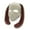 Brown white ears, variant on Handmade Rabbit Ear Hat Knit Balaclava Cap Beanie Hat Teens Girl Face Mask Cap