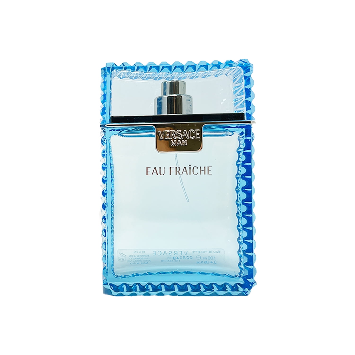 VERSACE MAN Eau Fraiche 3.4 oz EDT eau de toilette Men Spray Cologne 3.3 New NIB
