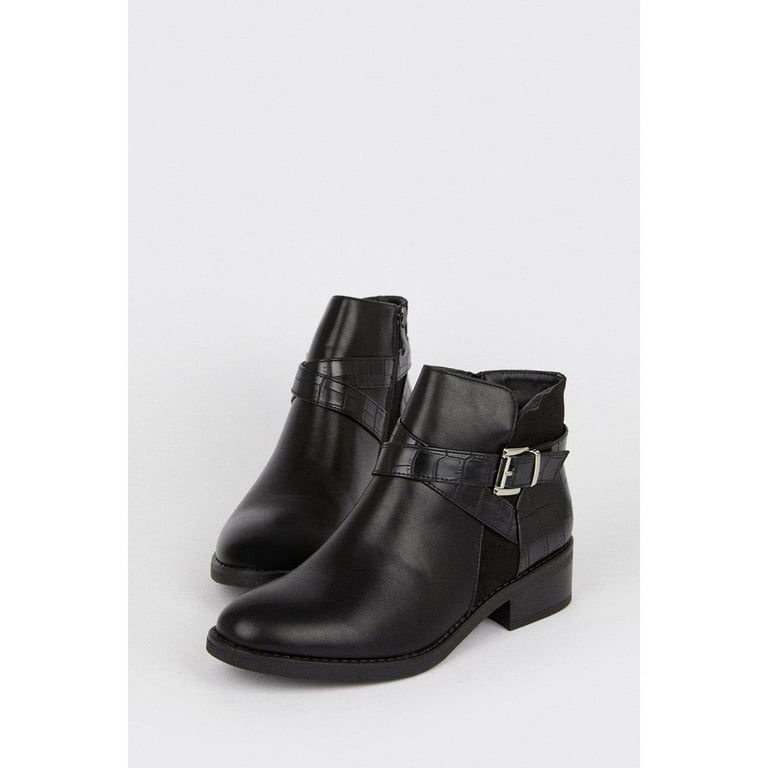 Womens black ankle boots dorothy clearance perkins