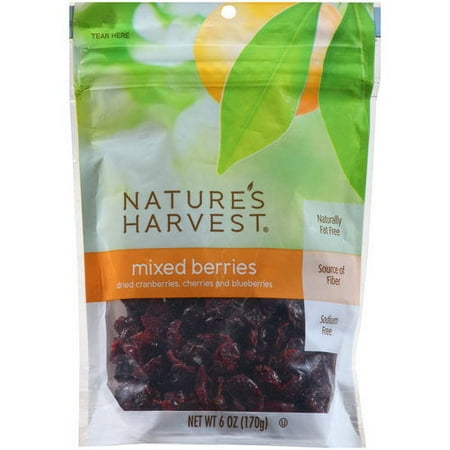 Nature's Harvest Mixed Berries, 6 oz