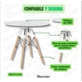 thumbnail image 4 of mesa eames redonda moderna para comedor blanca inmatmex, 4 of 5