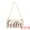 Style C, variant on Unique Bargains Coffee Bar Sign Station Decor Rustic Wood Hanging Plaque Style J 3.9in