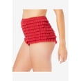 thumbnail image 3 of Amoureuse Plus Size Nylon Mesh Rumba Boy Short, 3 of 4