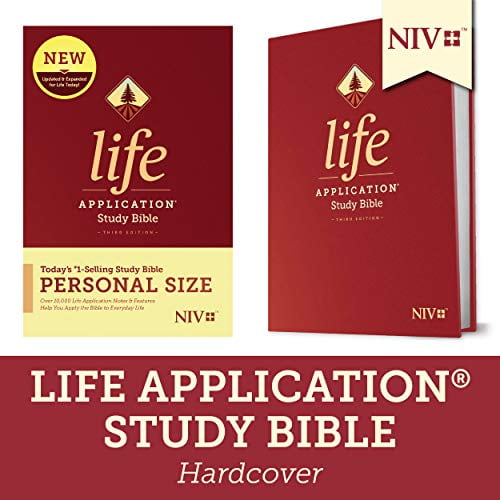 Pre-Owned NIV Life Application Study Bible, Third Edition, Personal Size (Hardcover) Paperback