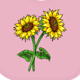 thumbnail image 4 of Inktastic Pair of Sunflowers Boys or Girls Baby Bib, 4 of 4