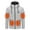 Gray, variant on Plus Size Heated Jackets for Men Outdoor Warm Clothing Heated For Riding Skiing Fishing Charging Via Heated Coat