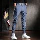 thumbnail image 4 of Pantalones cargo Harem para hombre, pantalones de moda Y2k Hip Hop, senderismo, calle, verano, exterior, los más baratos, pantalones de chándal apilados de algodón, pantalones emo para hombre, 4 of 5