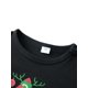 thumbnail image 5 of Conjunto de pijamas navideños familiares a juego con estampado de árbol, letras y cuadros. Pijamas de vacaciones para papá, mamá y niños., 5 of 8