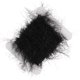 thumbnail image 1 of Atado de moscas Tinsel Chenille Glitter Dubbing Line Streamer DIY Negro, 1 of 6