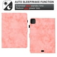thumbnail image 2 of GSFY Case for 2024 iPad Air 11 Inch 6th Gen (M2), PU Leather Protective Folio Stand Cover Auto Sleep Wake Multiple Viewing for iPad Air 11 6th/iPad Air 10.9 4th &5th/iPad Pro 11 (2018-2022)，DC-Pink, 2 of 9
