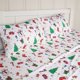 thumbnail image 1 of GOGREEN Juego de Sábanas Navideñas 3 Piezas Tamaño Individual, Bolsillos Profundos 16 Pulgadas, Microfibra de Poliéster Suave con Estampado Festivo, Ideal para Decoración y Regalo, 1 of 8