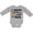 AC-Heather Grey, variant on Inktastic I Watch Football with My Papa Boys Long Sleeve Baby Bodysuit