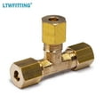 thumbnail image 3 of LTWFITTING 3/16" OD Compression Tee,Brass Compression Fitting(Pack of 5), 3 of 4