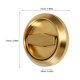 thumbnail image 2 of BEADCEST 1Jgo Cerradura Con Tirador Redondo Para Puertas Con Invisible Y Dorado, 2 of 6