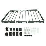 Paramount Automotive 51-0687 Full Length Roof Rack; Fits select: 2015-2017 JEEP WRANGLER UNLIMITED SPORT, 2012-2014 JEEP WRANGLER SPORT