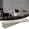 thumbnail image 2 of Acoustic Wood Slat Wall Panels for Interior   Fluted Sound Absorbing Wood Paneling for  Wall Ceiling Kitchen Living Room Bedroom Office  x  Warm Teak, 2 of 4
