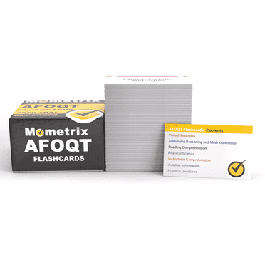 AFOQT Study Cards 2023-2024: AFOQT Test Prep and Practice Test Questions for the Air Force Officer Qualifying Test [Full Color Cards]