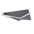 thumbnail image 5 of Awntech 18' x 10' Full Cassette Manual Patio Retractable Awning Acrylic Fabric, Gunmetal, 5 of 7