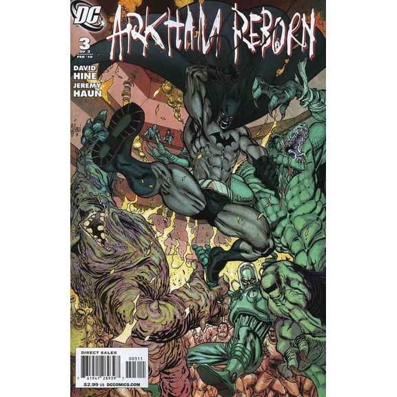 Arkham Reborn #3 VF ; DC Comic Book