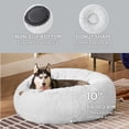 thumbnail image 3 of Cama para Perros Bedsure Calmante Tipo Dona Lavable para Perros Grandes Gris, 3 of 6