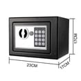 thumbnail image 4 of Caja Fuerte Pequeña Feiniao Negra con Teclado Digital para Casa y Oficina de Acero para Adultos, 4 of 8