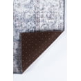 thumbnail image 5 of Momeni Karachi Polyester Medallion Grey Area Rug 8' X 10', 5 of 6
