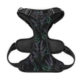 thumbnail image 4 of Kdxio Lavender Flowers Print No Pull Dog Harness Adjustable Reflective Oxford Easy Control Medium Large Dog Harness for Training and Everyday-Large, 4 of 8