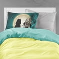 thumbnail image 2 of Halloween Scary Bouvier des Flandres Fabric Standard Pillowcase, 2 of 2