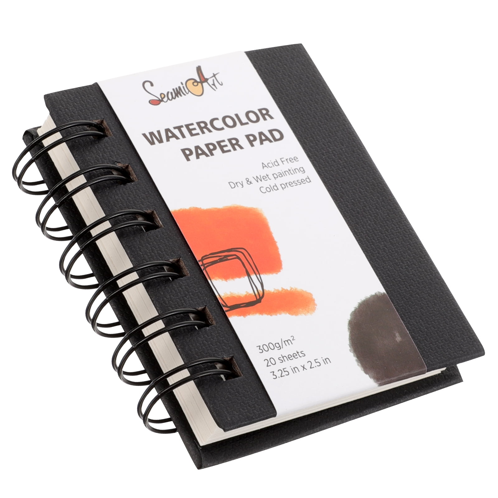 2pcs Watercolor Sketch Pads Artist Aesthetic Sketchbook Durable