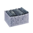 thumbnail image 1 of Agiferg Foldable Printed Mesh Underwear Shirt Leggings Jeans Drawer Storage Box, 1 of 1