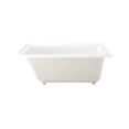 thumbnail image 6 of Voltaire 60 x 32 Right Drain Soaking Alcove Bathtub in Glossy White with Integrated Overflow, Drain Included, 6 of 8