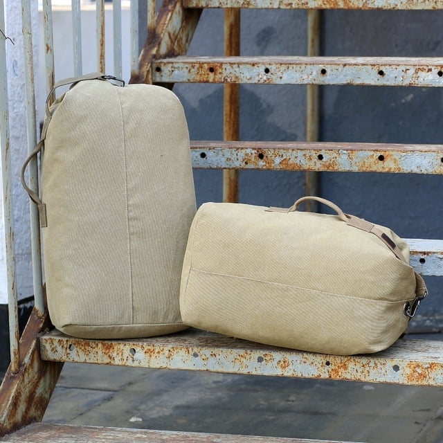 Large Capacity Canvas Portable Backpack Outdoor Travel Travel Bag Casual Backpack Men's School Bag Middle School