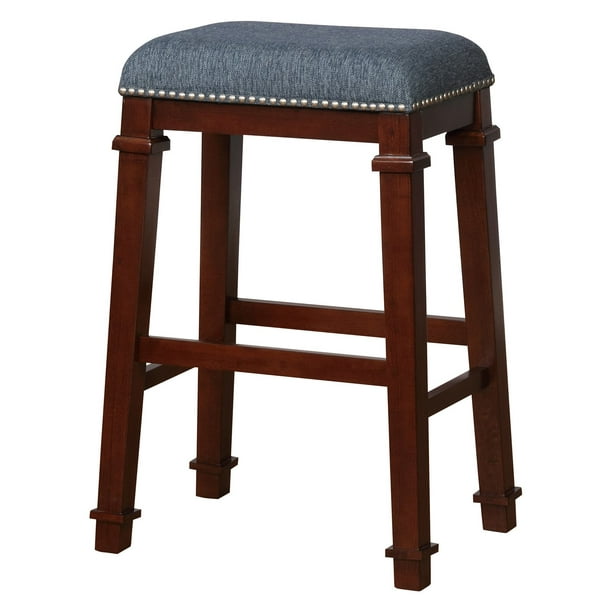Linon Kyley Tweed Bar Stool 31 Inch, What Size Stool For 31 Inch Counter