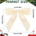 thumbnail image 5 of 3Pcs Christmas Tree Bows - Velvet Bows for Christmas Tree Decorations, Velvet Ribbon Bow for Wreaths, Garland, Gift Wrapping & Holiday Home Indoor Outdoor Decor, 5 of 5