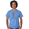 thumbnail image 4 of Kayaking Falling Waterfall Cynical Men's Big & Tall Crewneck Graphic Tee Brisco Brands 2X, 4 of 5