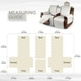 thumbnail image 3 of Aorsher 100% Waterproof Recliner Chair Cover, Recliner Chair Cover Furniture Protector with Elastic Straps for Kids, Reclining Couch Covers for Pets, Dogs, 3 of 13
