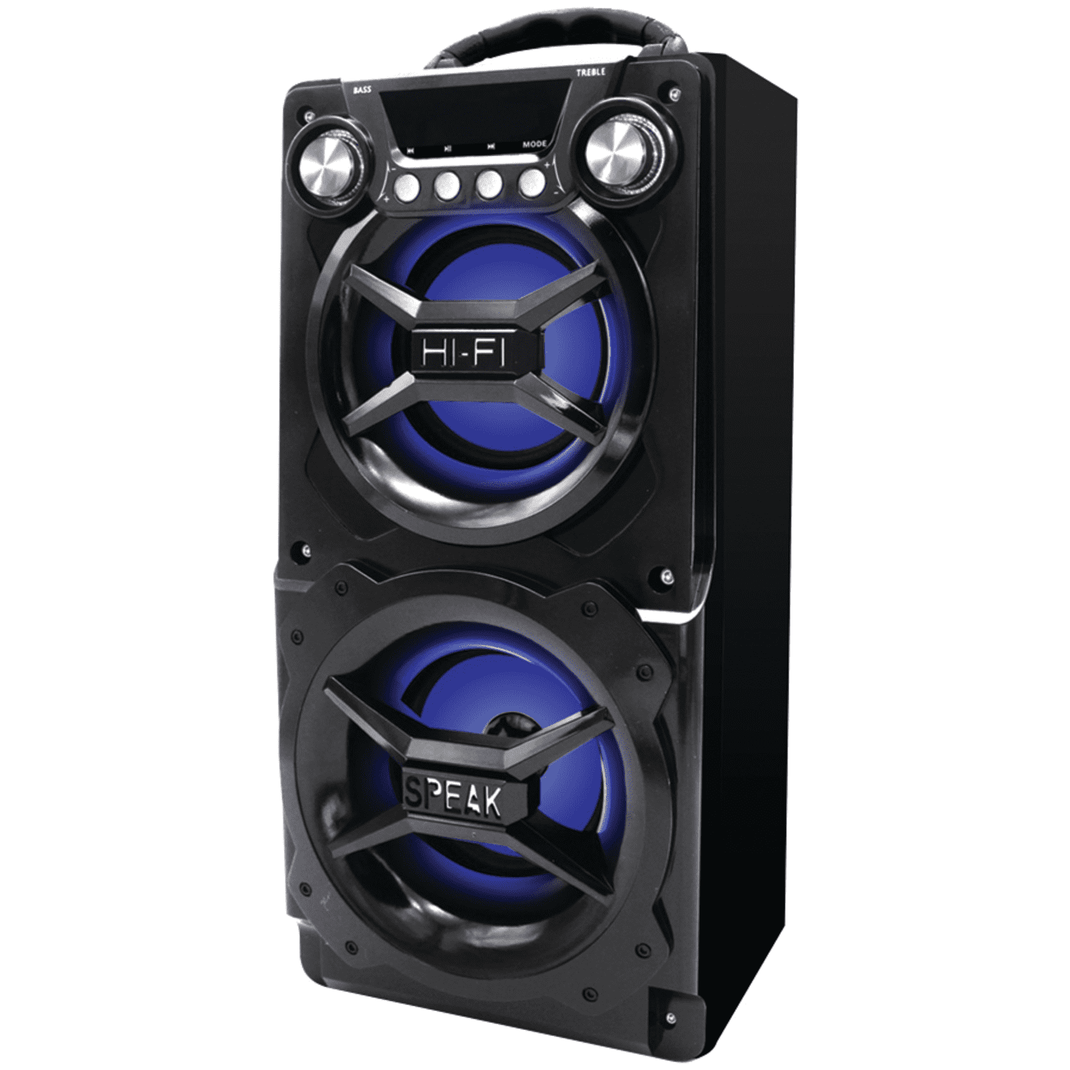 SP328-B-BLACK Black Sylvania Portable Bluetooth Speaker