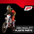 thumbnail image 6 of Polisport Motocross (MX) Front Fender for Honda CRF 250R/450R (2013-17) Dirt Bike - OEM Quality, Durable, Flexible & Perfect Fit - Red, 6 of 9
