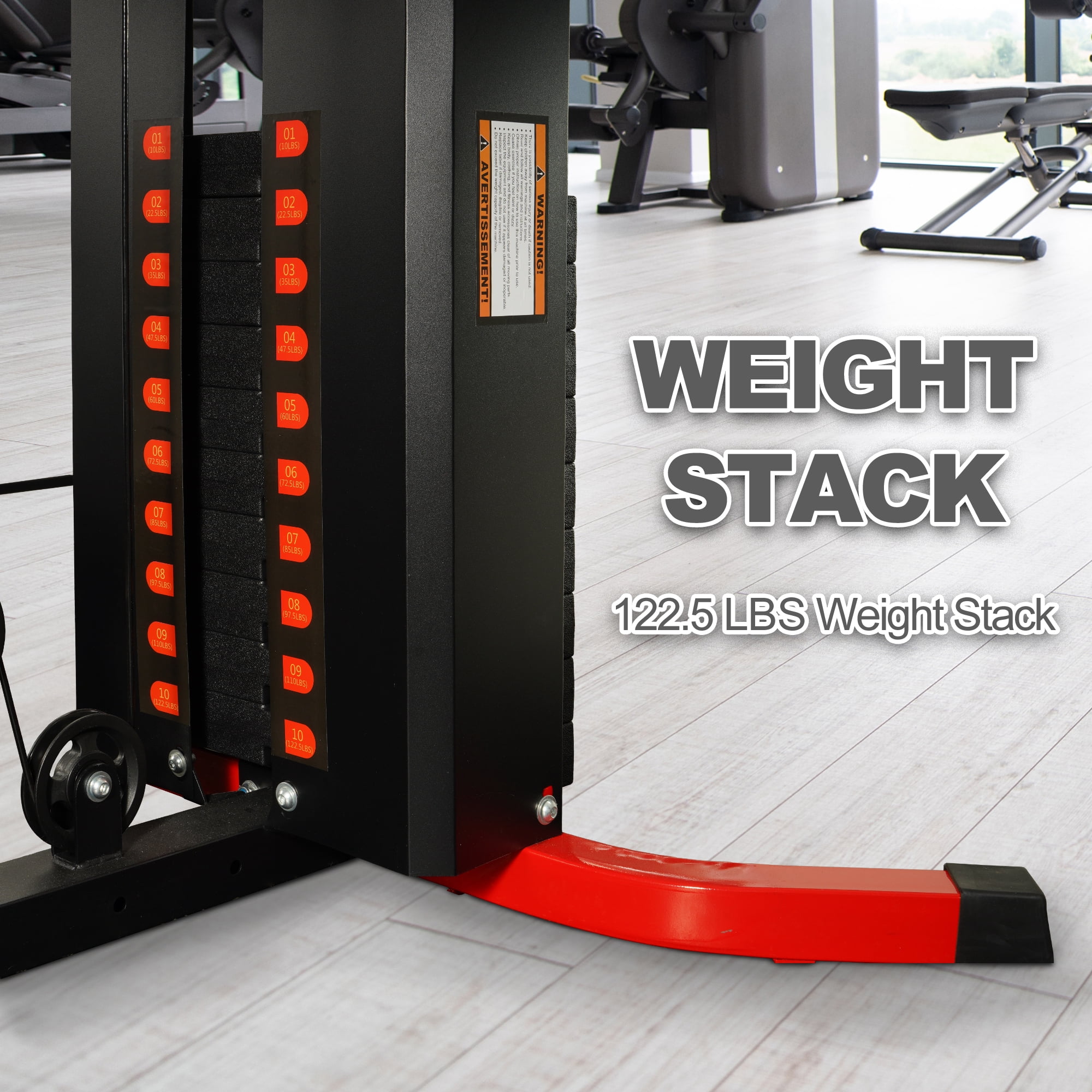 FlexWave LX760 Multifunctional Full Home Gym System Workout